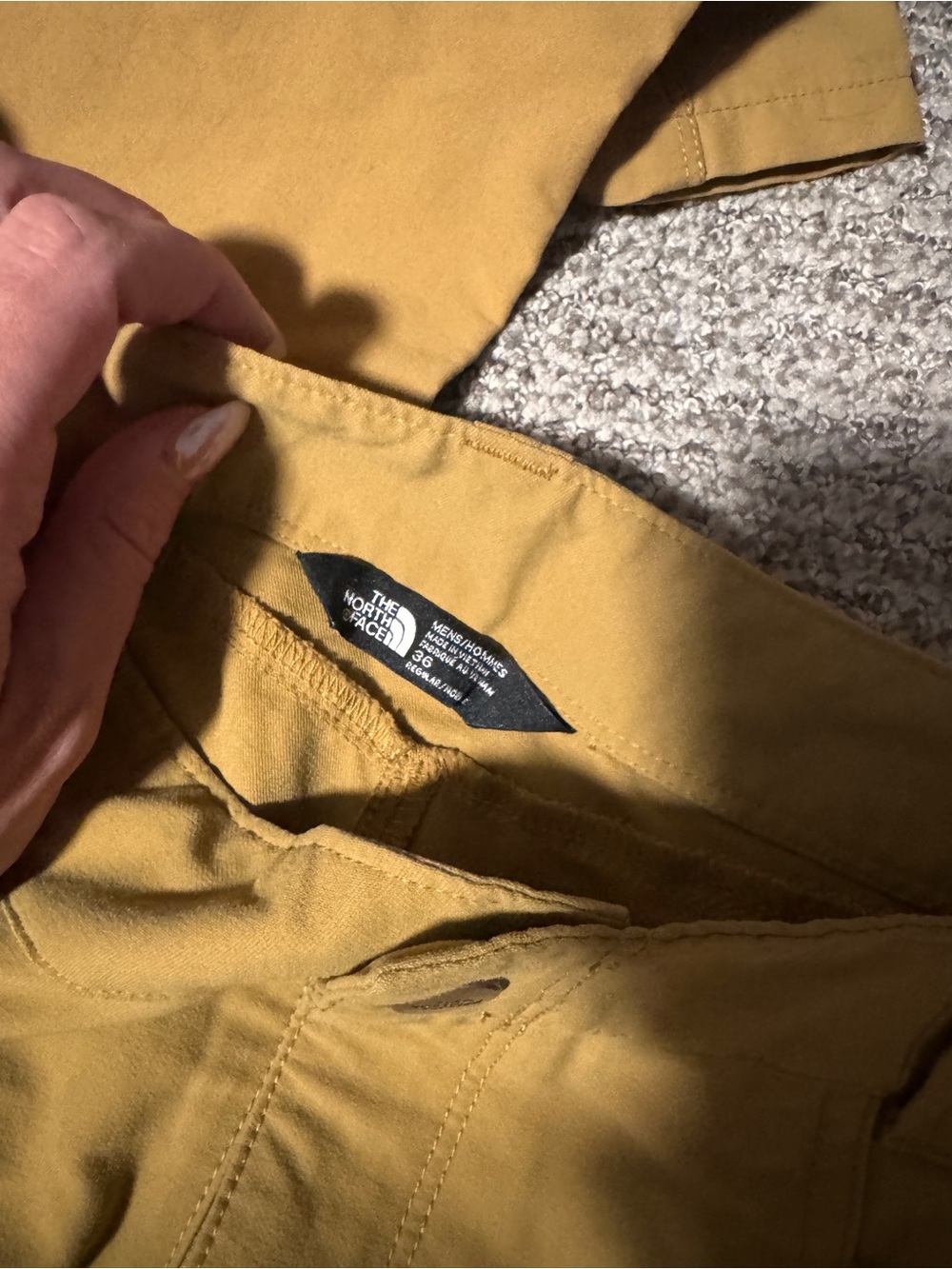 The North Face Men’s Tan Chino-Style Pants - Picture 3 of 7